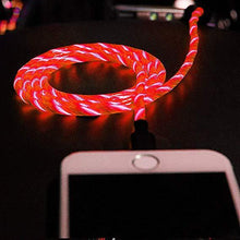 Load image into Gallery viewer, Flowing Light Smart USB Cable - iPhone/Android