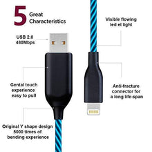 Load image into Gallery viewer, Flowing Light Smart USB Cable - iPhone/Android