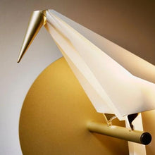 Load image into Gallery viewer, Perch Wall Lamp with Bird Light