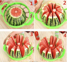 Load image into Gallery viewer, Stainless Steel Fruit Slicer For Watermelon, Muskmelon, Pineapple Etc.