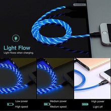 Load image into Gallery viewer, Flowing Light Smart USB Cable - iPhone/Android