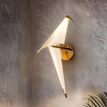 Load image into Gallery viewer, Perch Wall Lamp with Bird Light