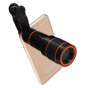 Universal 8x Optical Zoom Telescope Lens for Smartphones