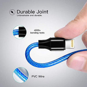 Flowing Light Smart USB Cable - iPhone/Android