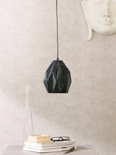 Load image into Gallery viewer, Caviar Tall Black Hanging Lamp