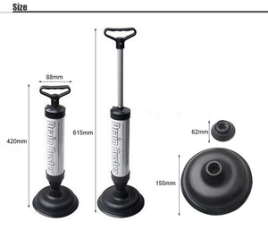 Drain Buster- Super DRAIN & Toilet plunger