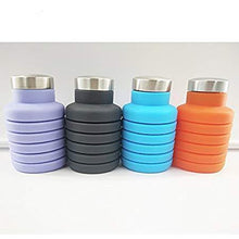 Load image into Gallery viewer, Silicone Expandable &amp; Foldable Drinking Water Bottle