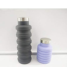 Load image into Gallery viewer, Silicone Expandable &amp; Foldable Drinking Water Bottle