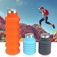 Load image into Gallery viewer, Silicone Expandable &amp; Foldable Drinking Water Bottle